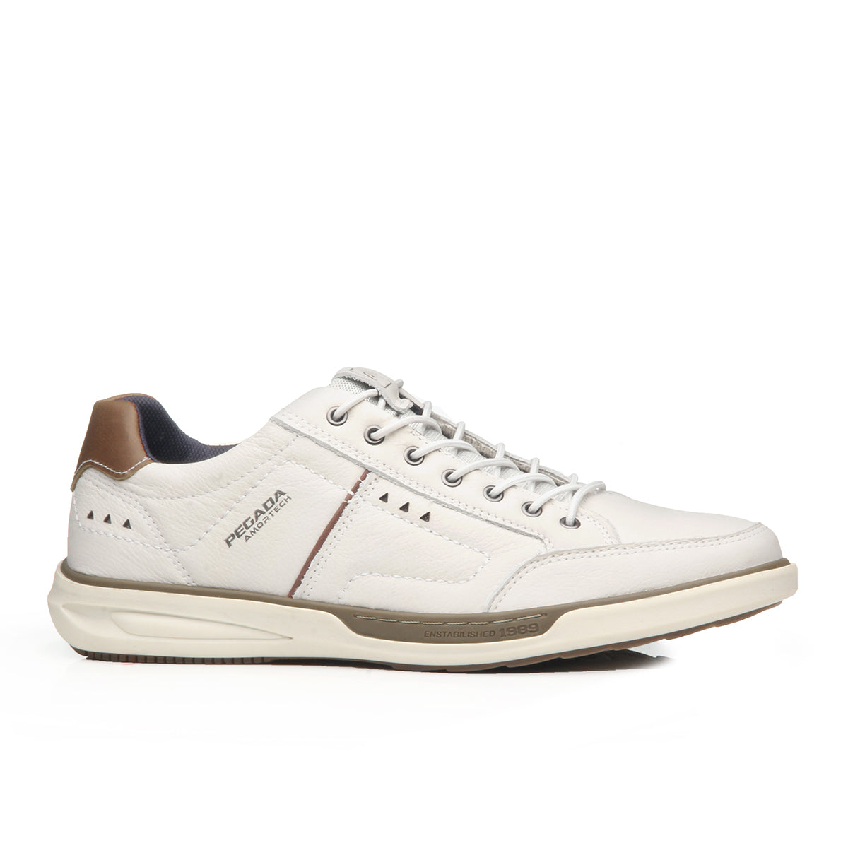 ZAPATILLA HOMBRE PEGADA CUERO MILK 111102-04