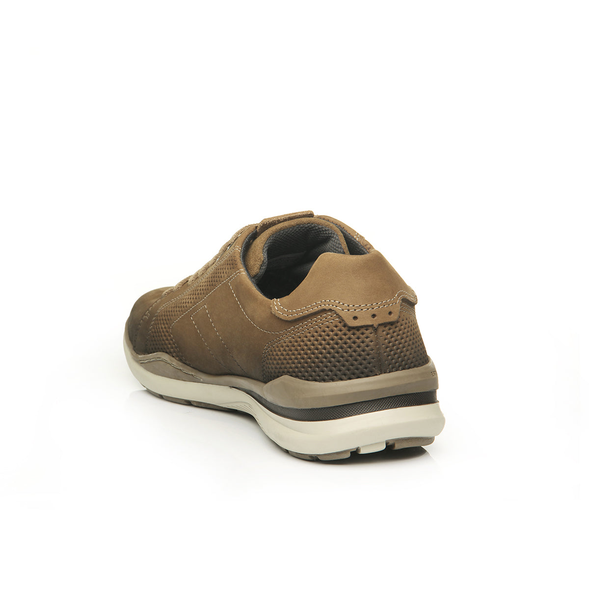 ZAPATILLA HOMBRE PEGADA CUERO MASCAVO 119104-06