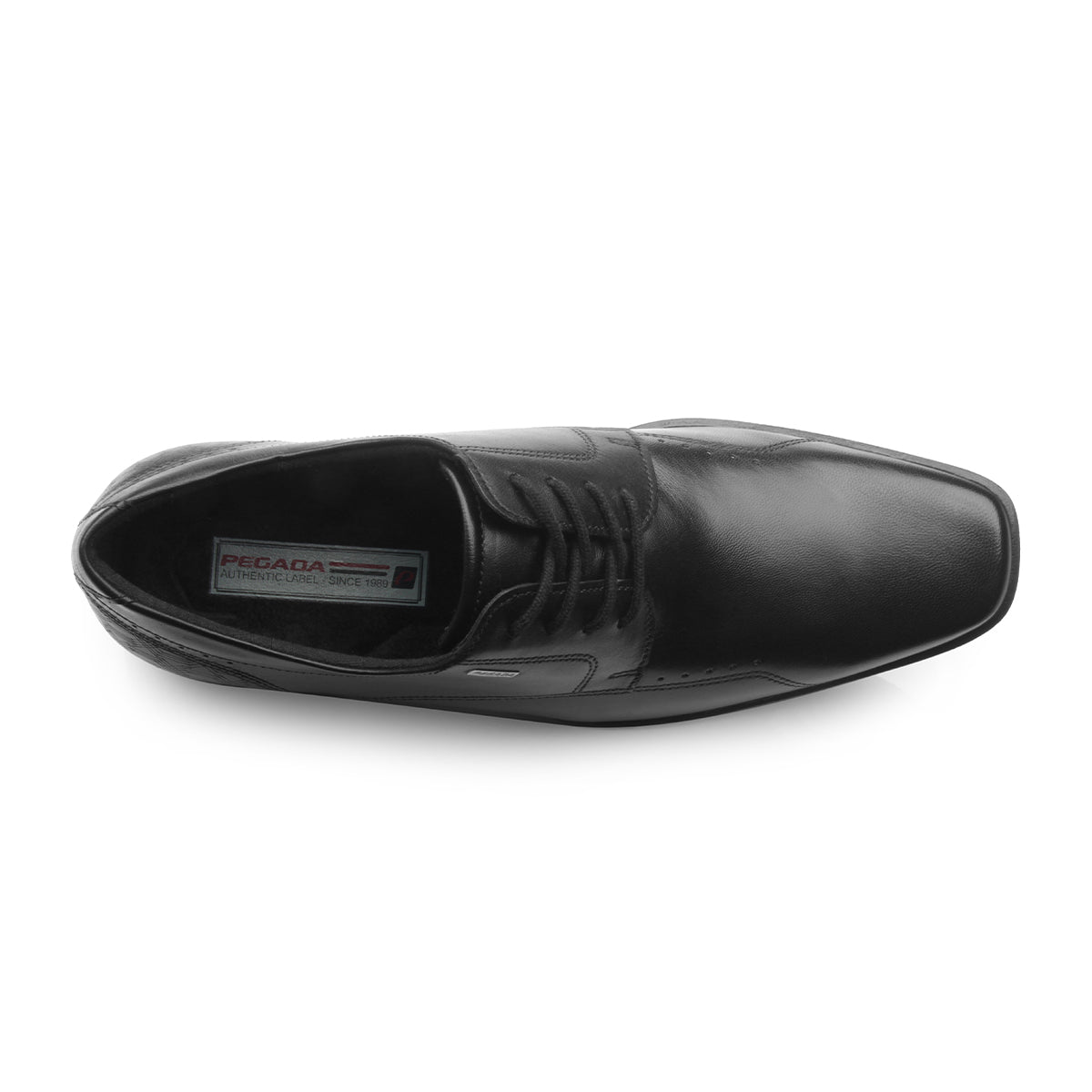 ZAPATO HOMBRE PEGADA CUERO PRETO 121840-01