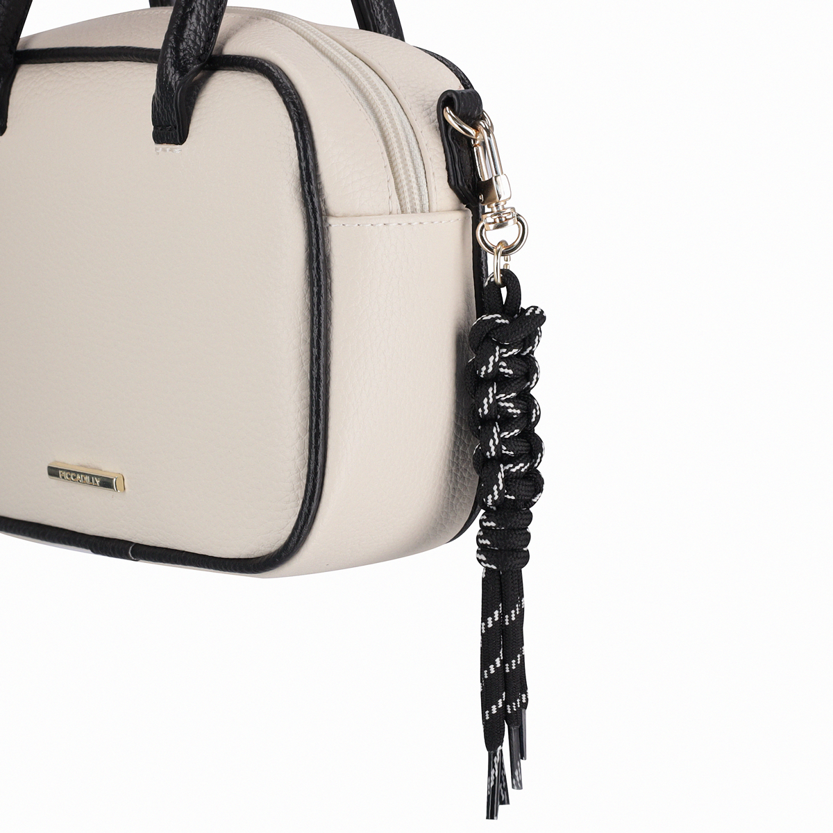 CARTERA DAMA PICCADILLY 0125404 OFF WHITE/PRETO
