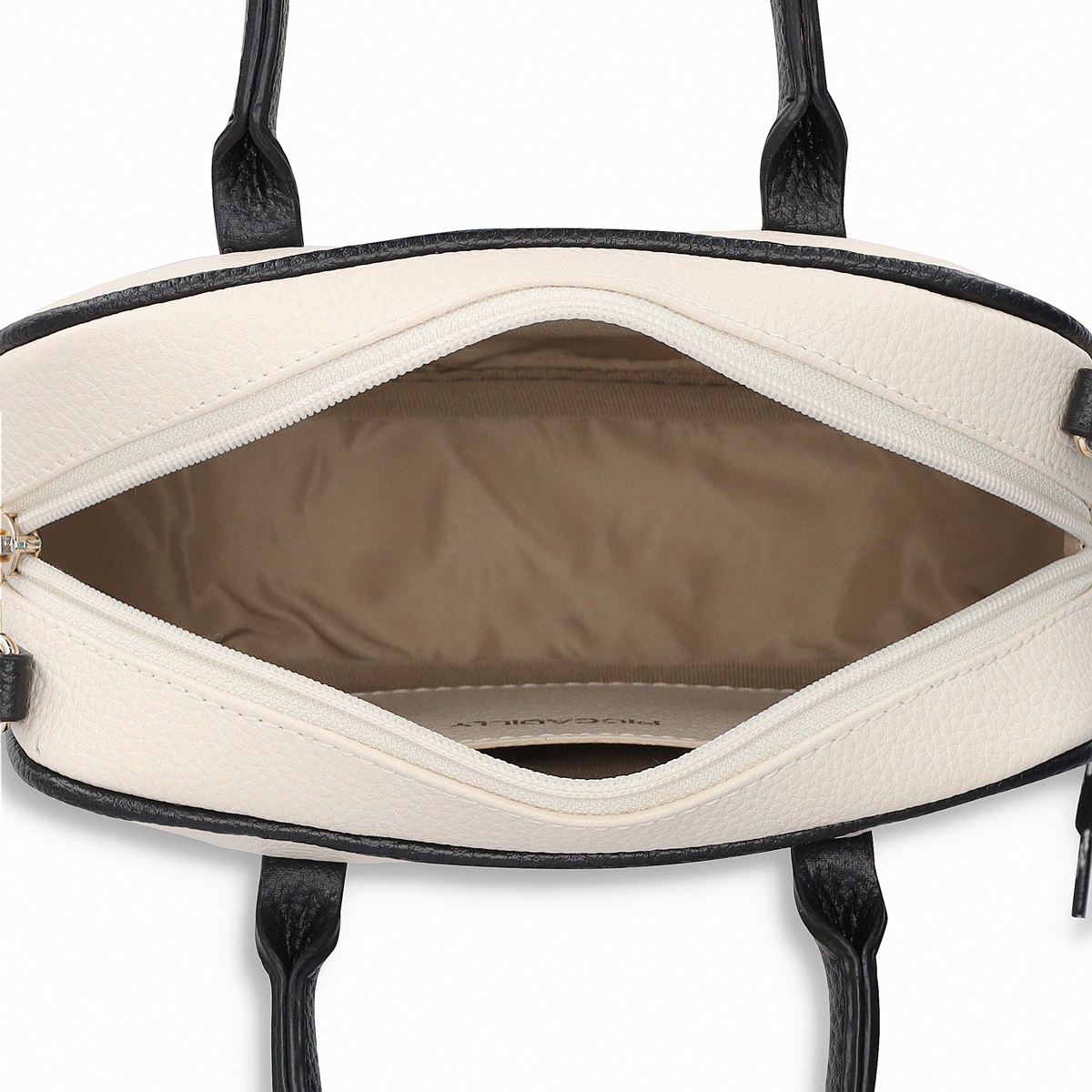 CARTERA DAMA PICCADILLY 0125404 OFF WHITE/PRETO