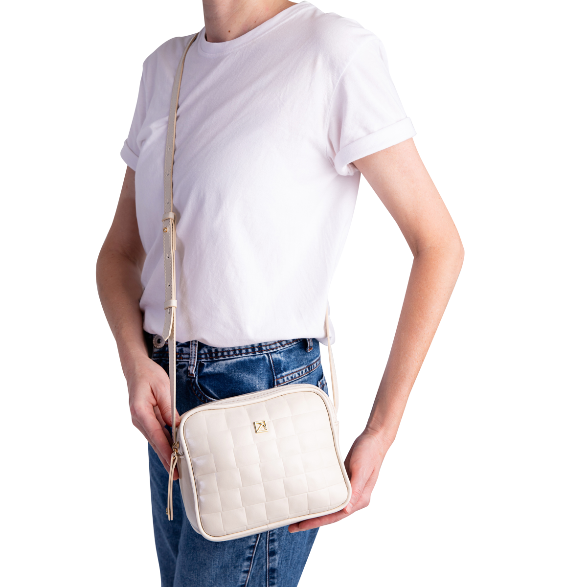 CARTERA DAMA PICCADILLY 0125410 OFF WHITE