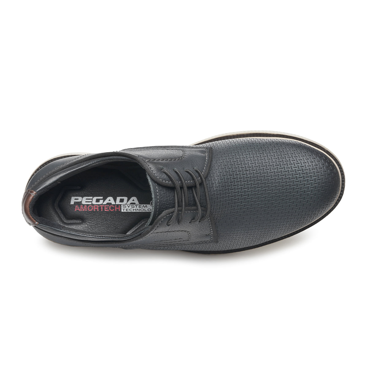 ZAPATO HOMBRE PEGADA CUERO BLUE CONHAQUE 126113-06