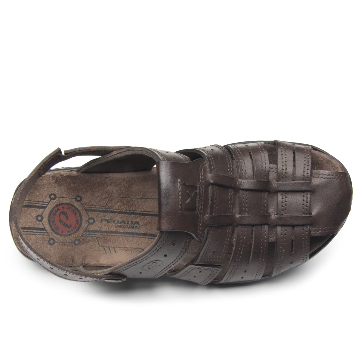 SANDALIA HOMBRE PEGADA CASUAL CRAVO 130687-03