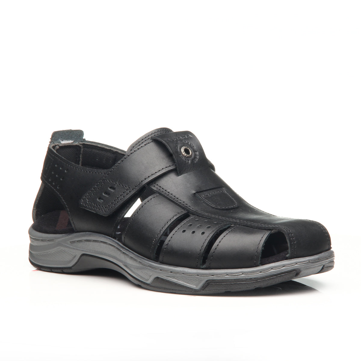 SANDALIA HOMBRE PEGADA CASUAL PRETO 132255-04