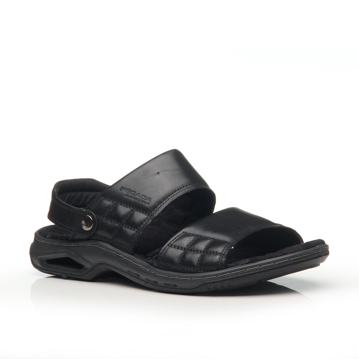 SANDALIA HOMBRE PEGADA CASUAL PRETO 133221-03