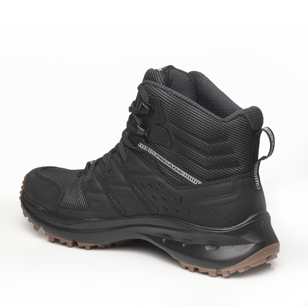 BOTIN HOMBRE PEGADA CUERO PRETO 150407-04