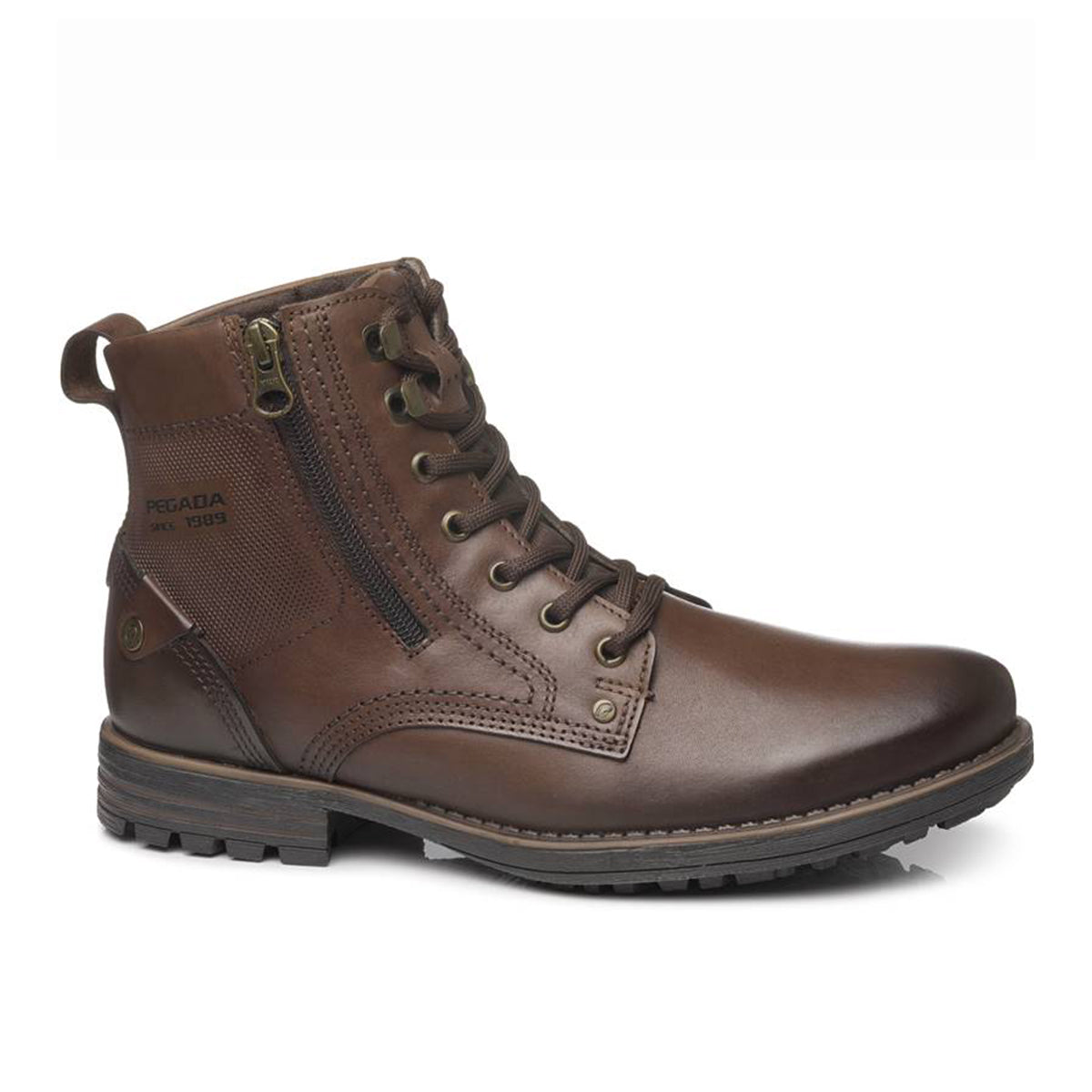 BOTIN HOMBRE PEGADA CUERO PINHAO/BROWN 180745-10