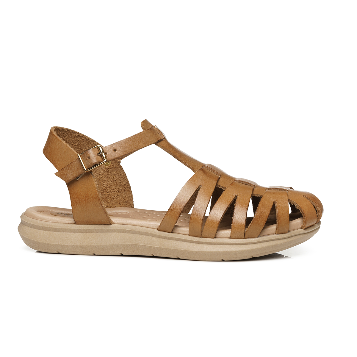 SANDALIA MUJER PEGADA CASUAL WHISKY 232820-03