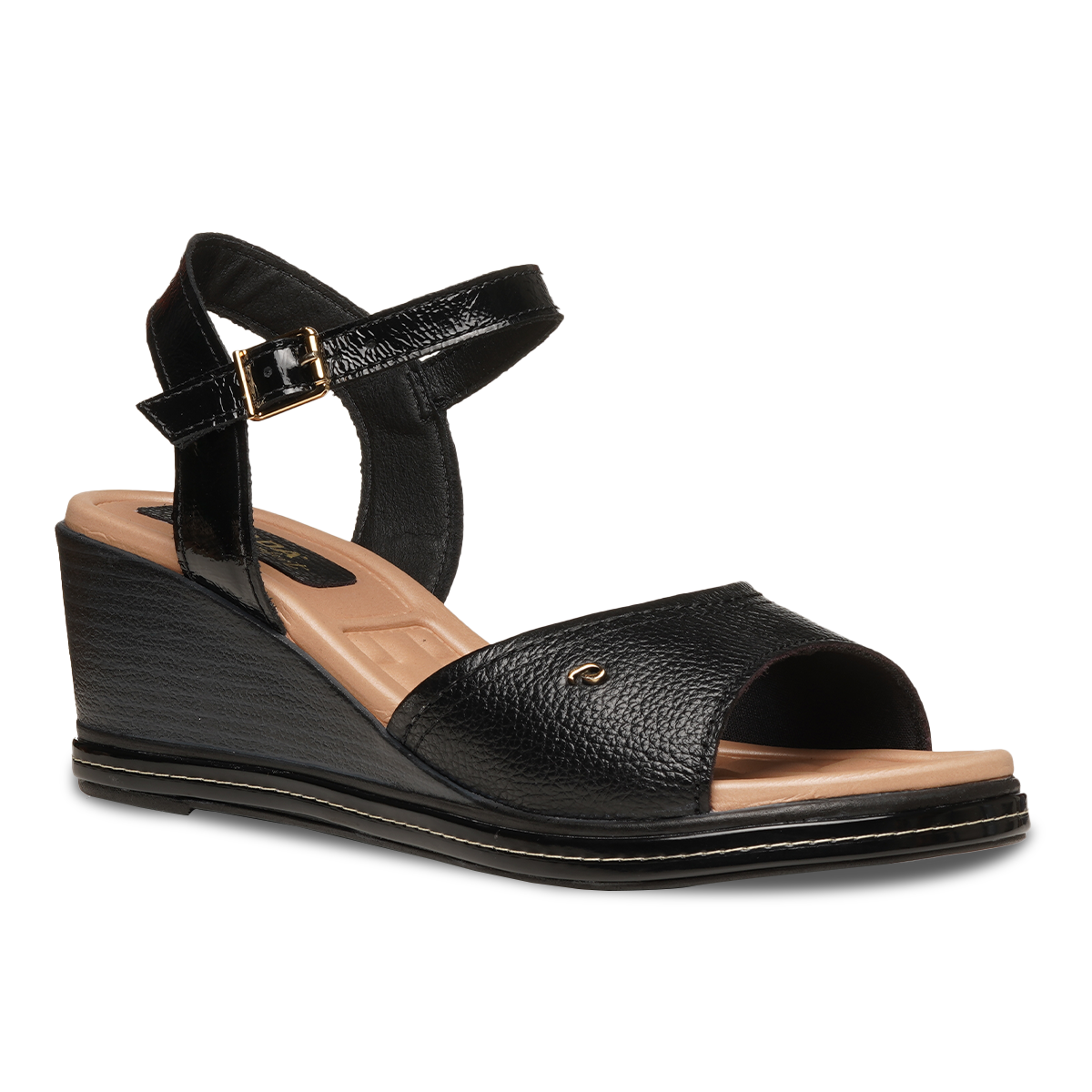 SANDALIA MUJER PEGADA CASUAL PRETO 233952-04