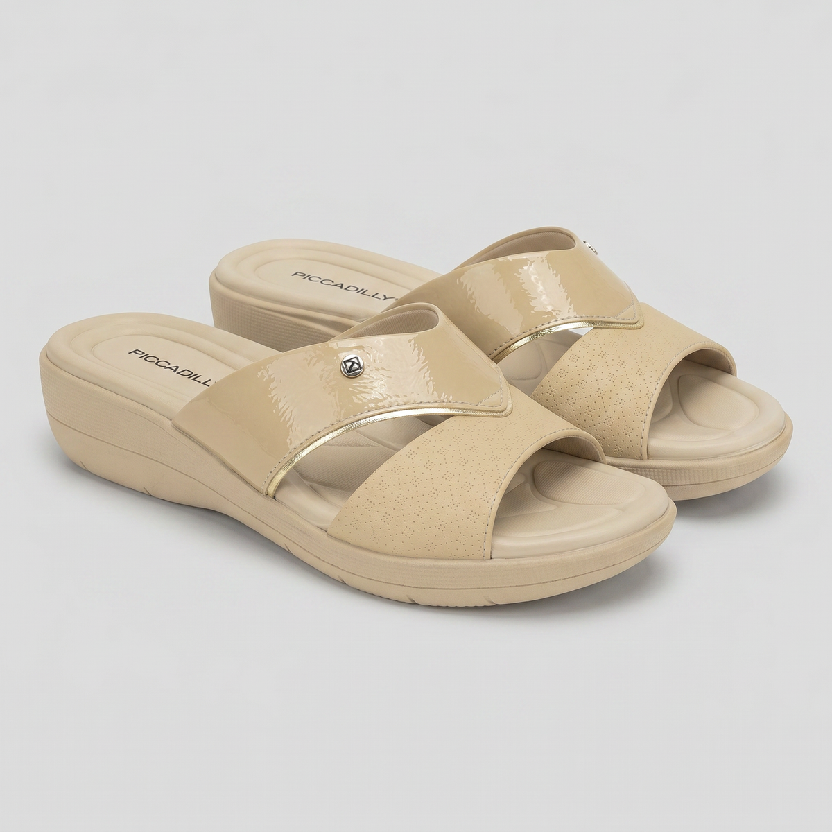 SANDALIA FASCITE MUJER PICCADILLY BRULE/OURO 23904300000005
