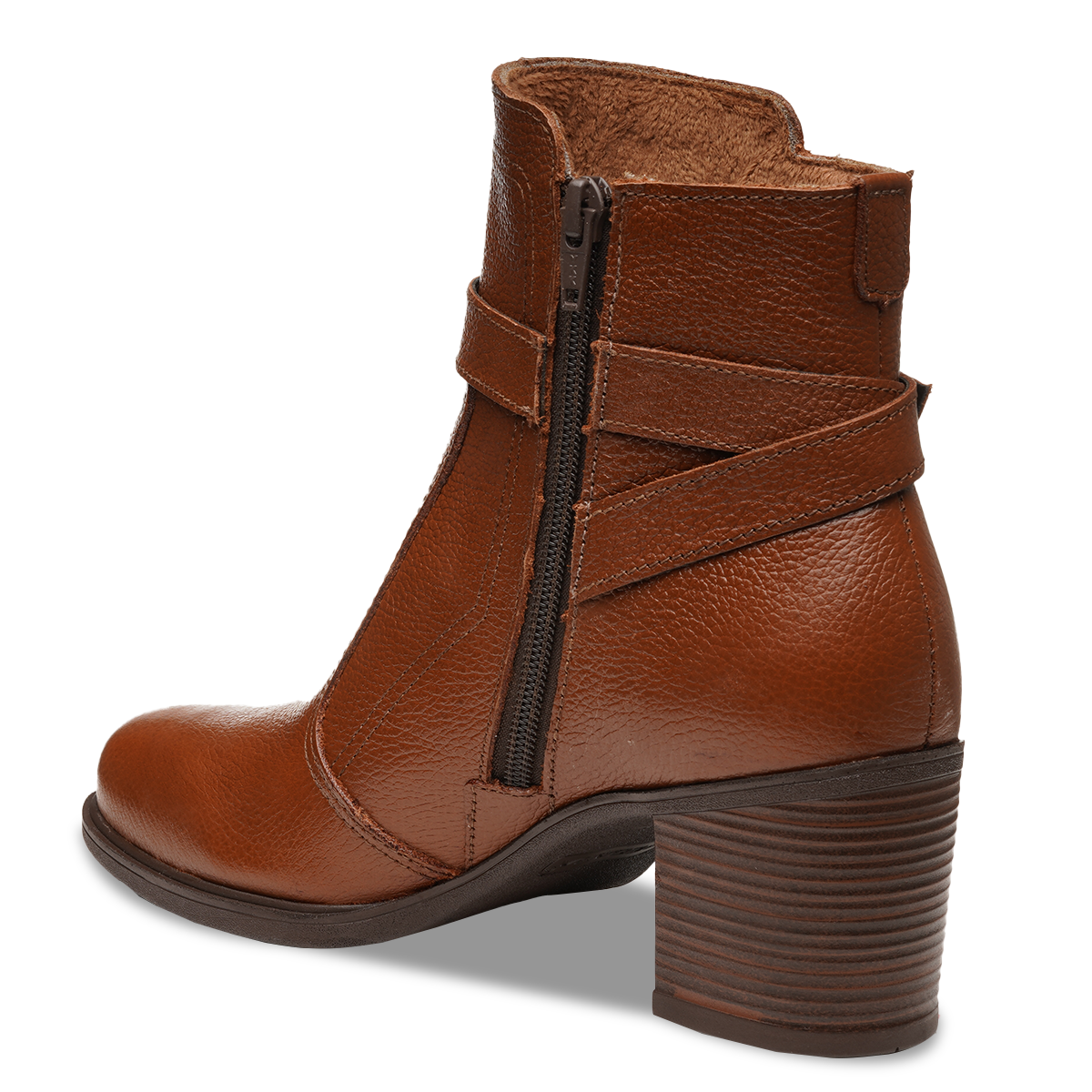 BOTIN MUJER PEGADA CUERO VESTIR PINHAO 280401-01