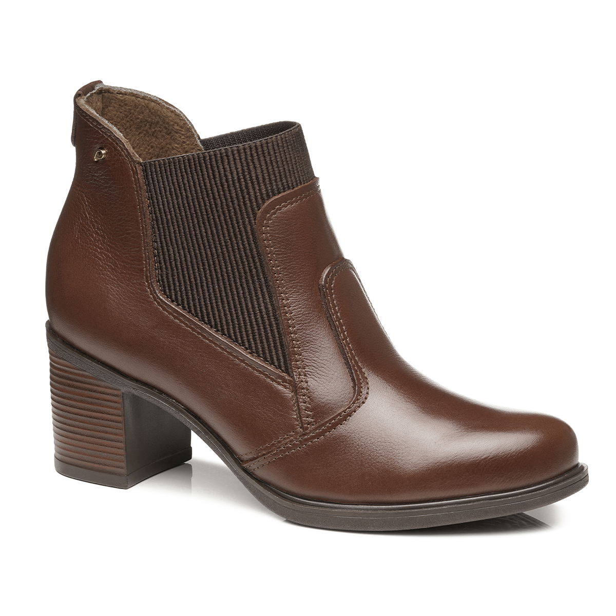 BOTIN MUJER PEGADA CUERO VESTIR PINHAO 280403-02