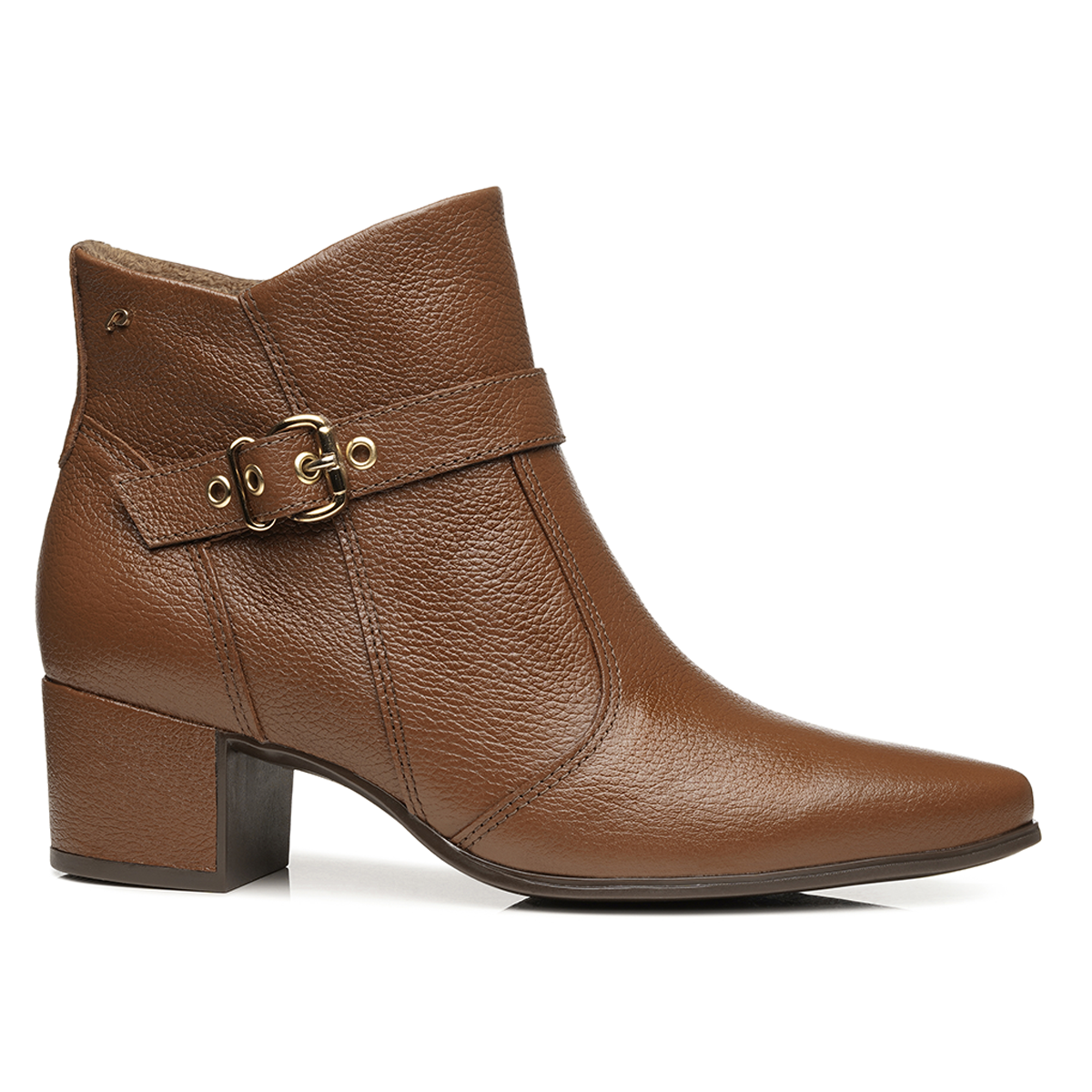 BOTIN MUJER PEGADA CUERO VESTIR TERRACOTA 280902-09
