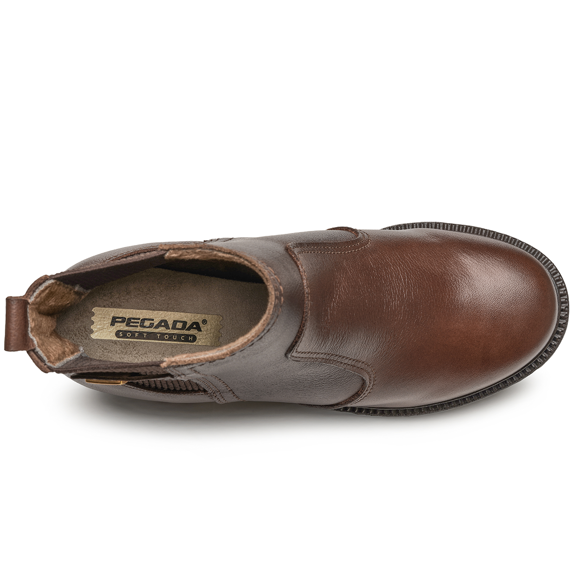BOTIN MUJER PEGADA CUERO CASUAL PINHAO 281309-07