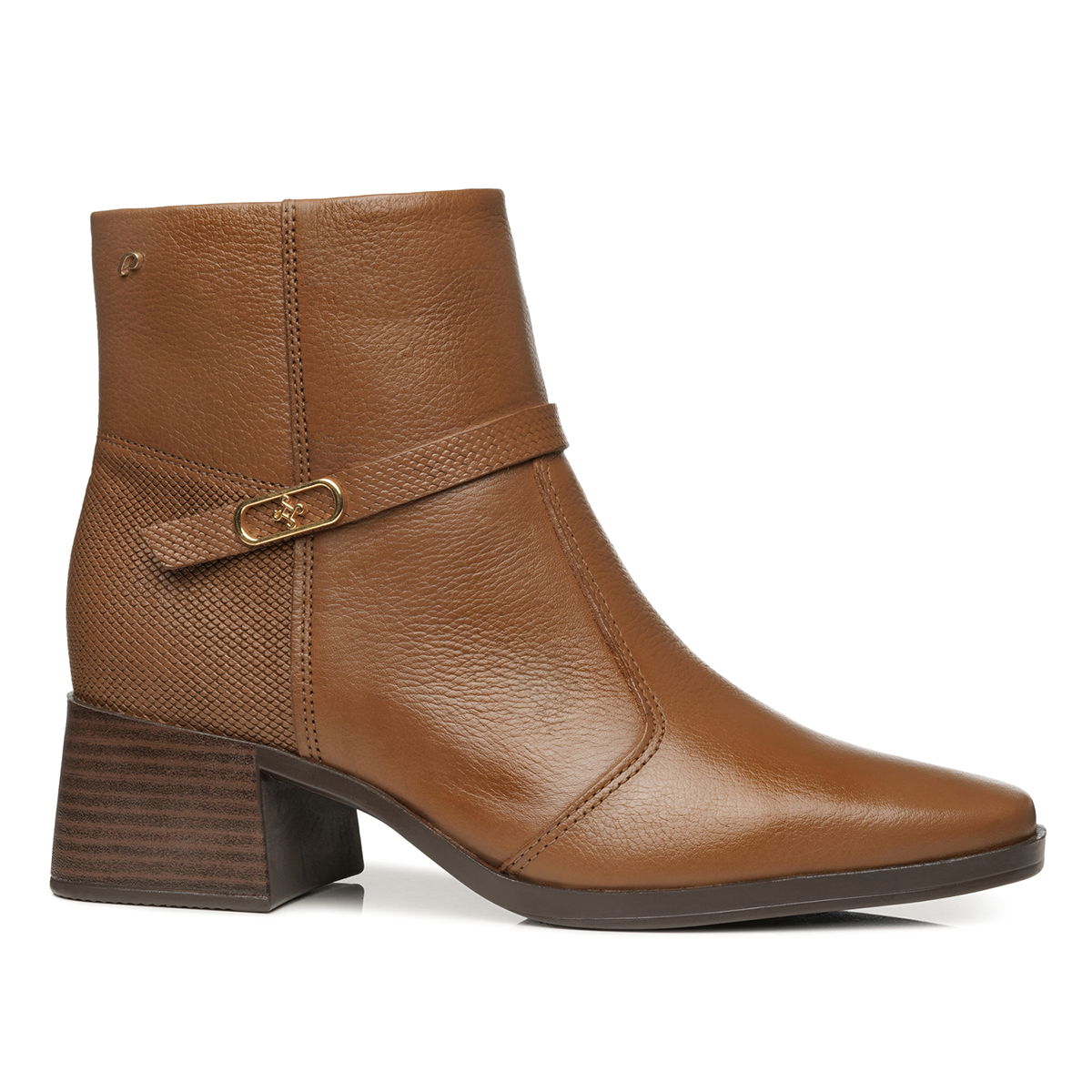 BOTIN MUJER PEGADA CUERO VESTIR PINHAO 282355-01