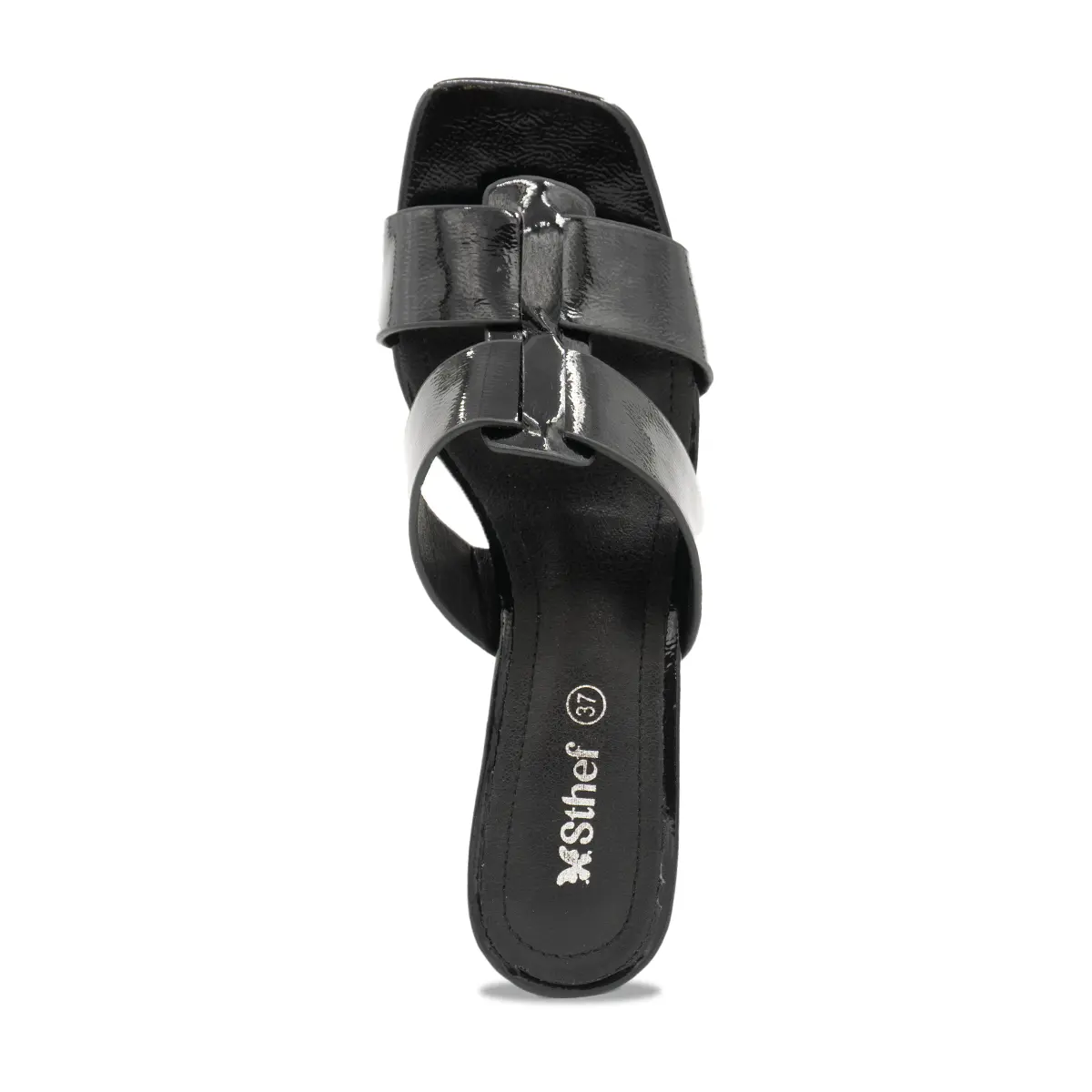 SANDALIA MUJER STHEF VESTIR NEGRO 8185 Sthef