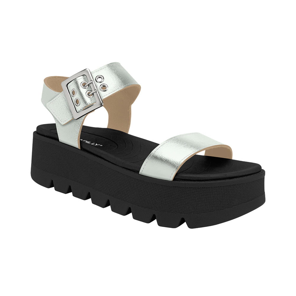 SANDALIA MUJER PICCADILLY CASUAL PRATA 58600500000006