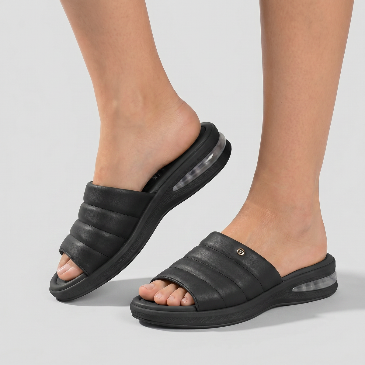 SANDALIA SOFTSTEP MUJER PICCADILLY PRETO 59901400000005