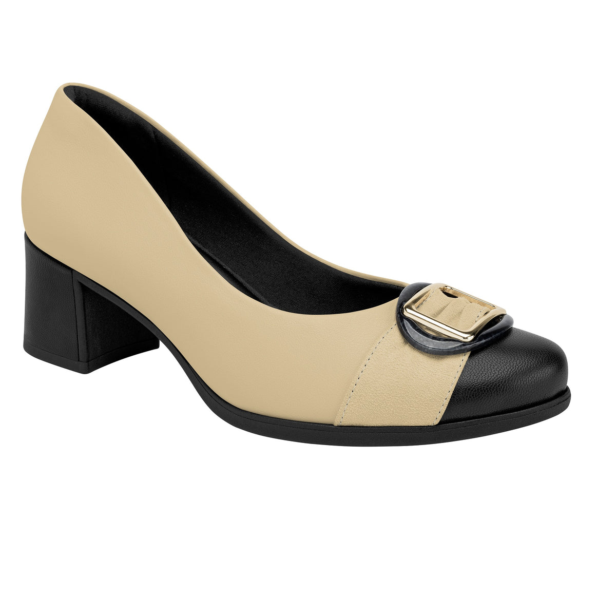 ZAPATO MUJER PICCADILLY VESTIR BRULE/PRETO 65406900000001