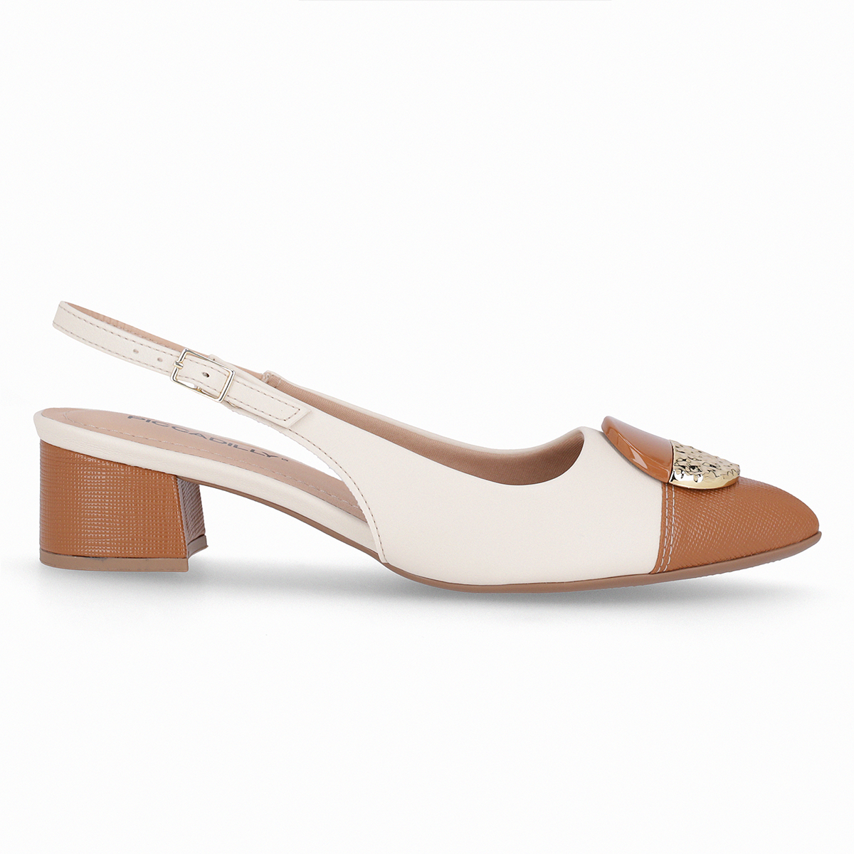 ZAPATO JOANETE MUJER PICCADILLY OFF WHITE/MASCAVO 73909100000001