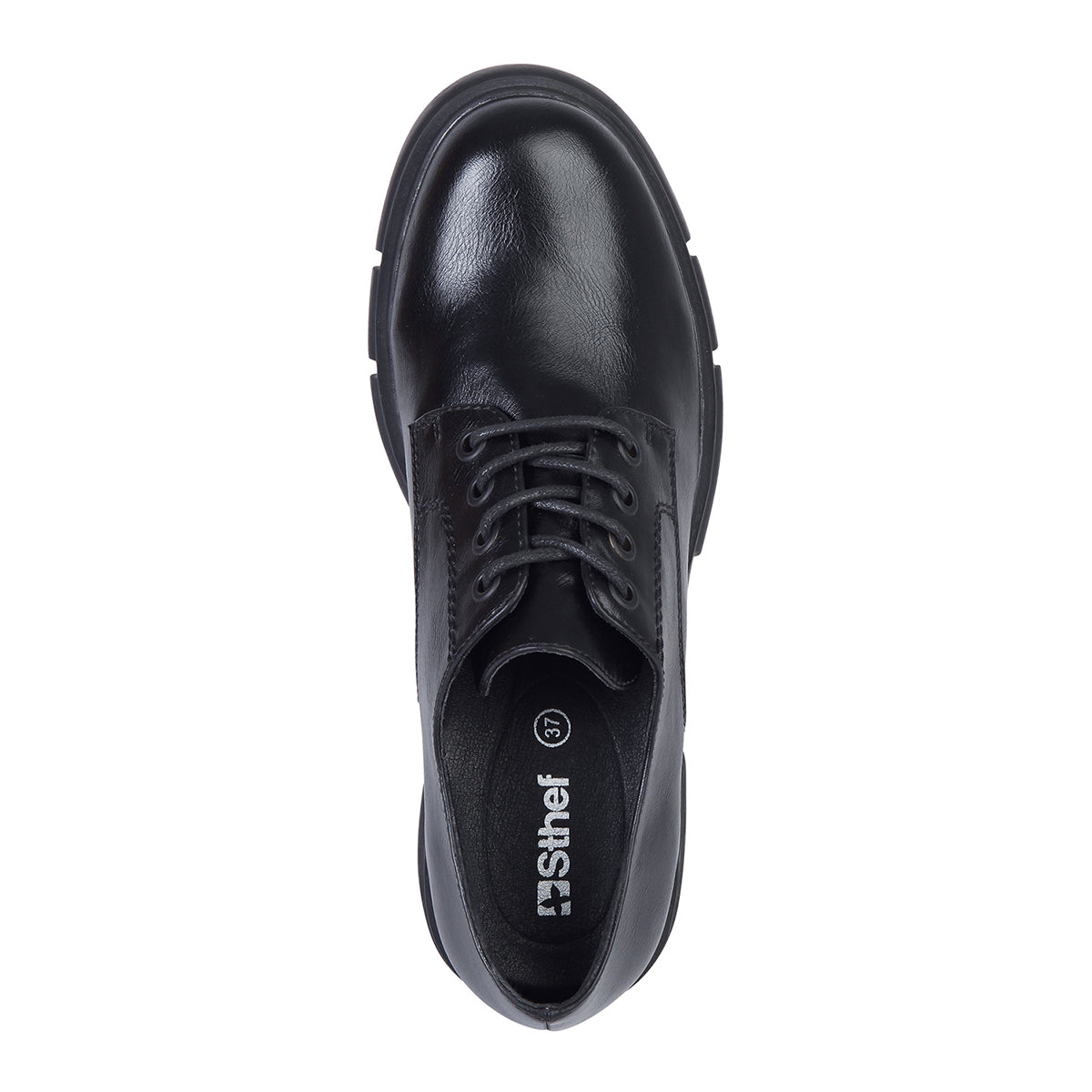 MOCASIN MUJER STHEF NEGRO 7950