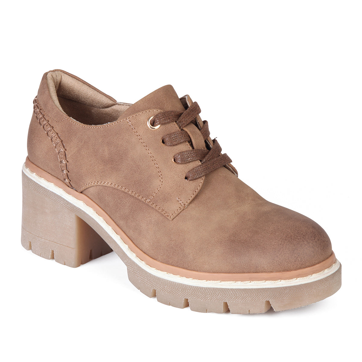 MOCASIN MUJER STHEF CAMEL 7952