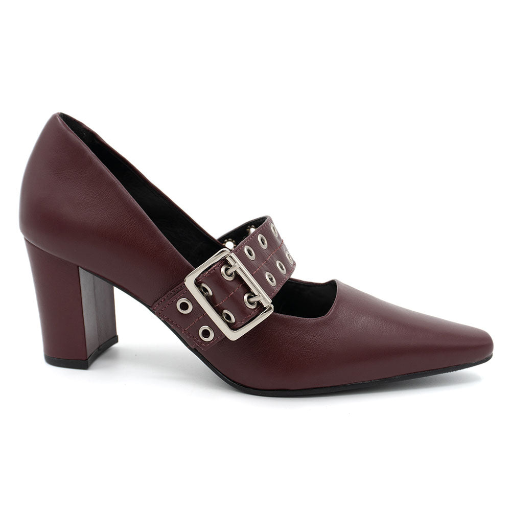 ZAPATO MUJER MIKAELA VESTIR MALBEC 7980512-NV