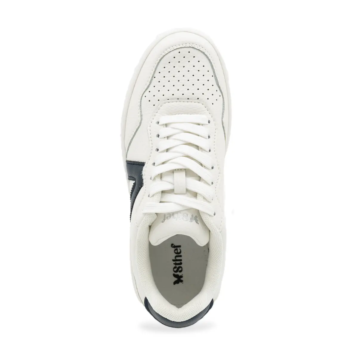 ZAPATILLA MUJER STHEF CASUAL BLANCO/AZUL 8143 Sthef