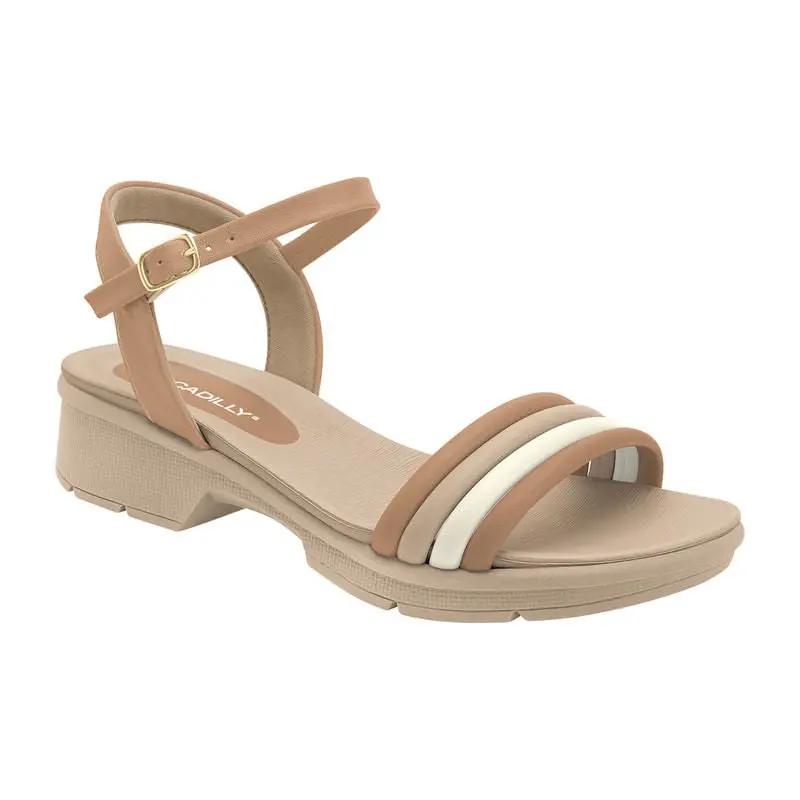 Sandalia Casual 572015 AMENDOA MARFIM OFF WHITE