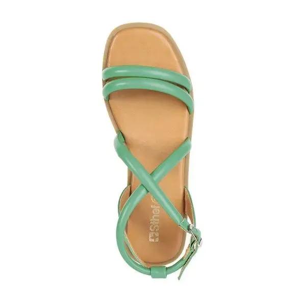 SANDALIA MUJER STHEF CASUAL VERDE 7743 Sthef
