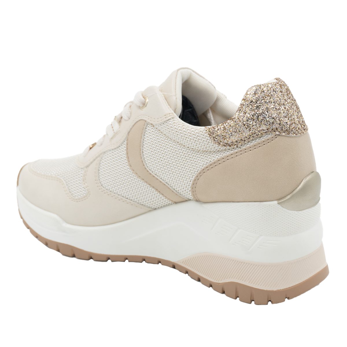 ZAPATILLA MUJER STHEF CASUAL BEIGE 8273