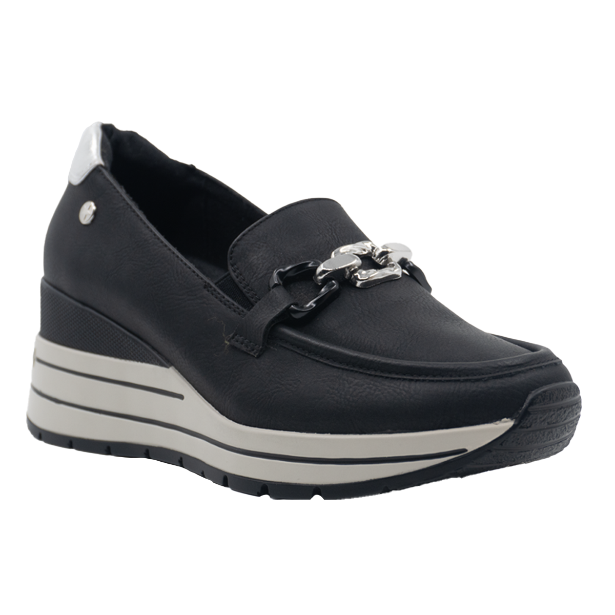 MOCASIN MUJER STHEF NEGRO 8274