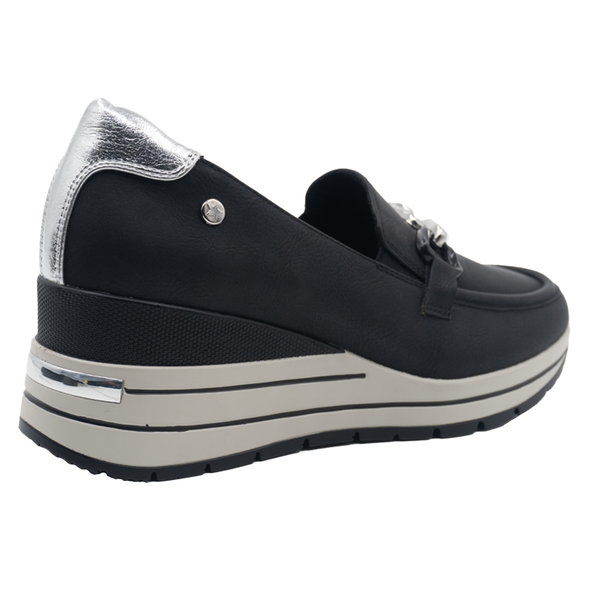MOCASIN MUJER STHEF NEGRO 8274