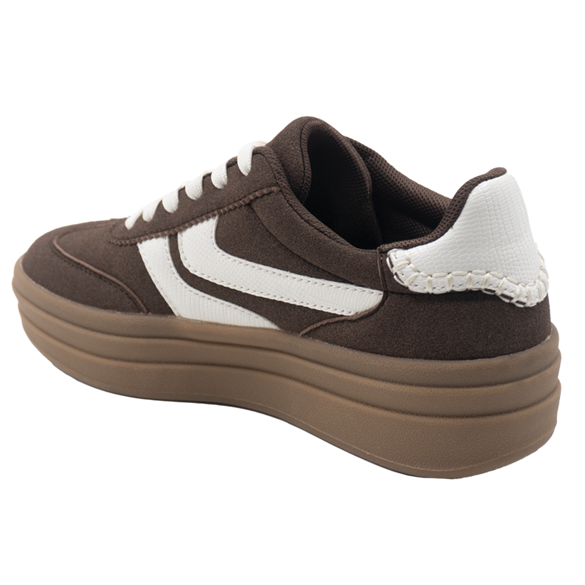 ZAPATILLA MUJER STHEF CASUAL MARRON 8276