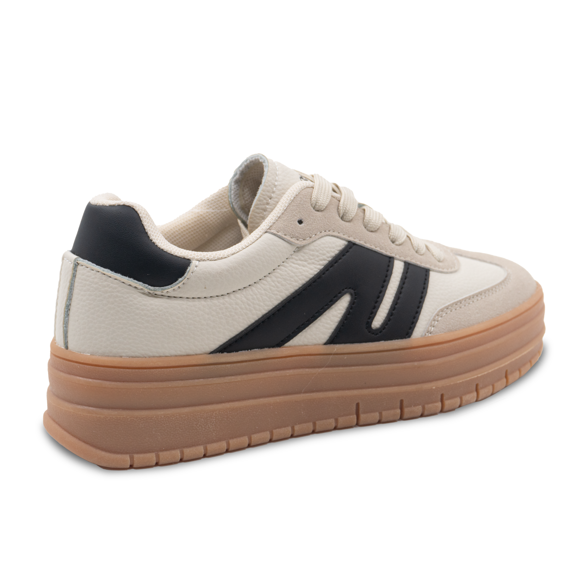 ZAPATILLA MUJER STHEF CASUAL BEIGE 8278