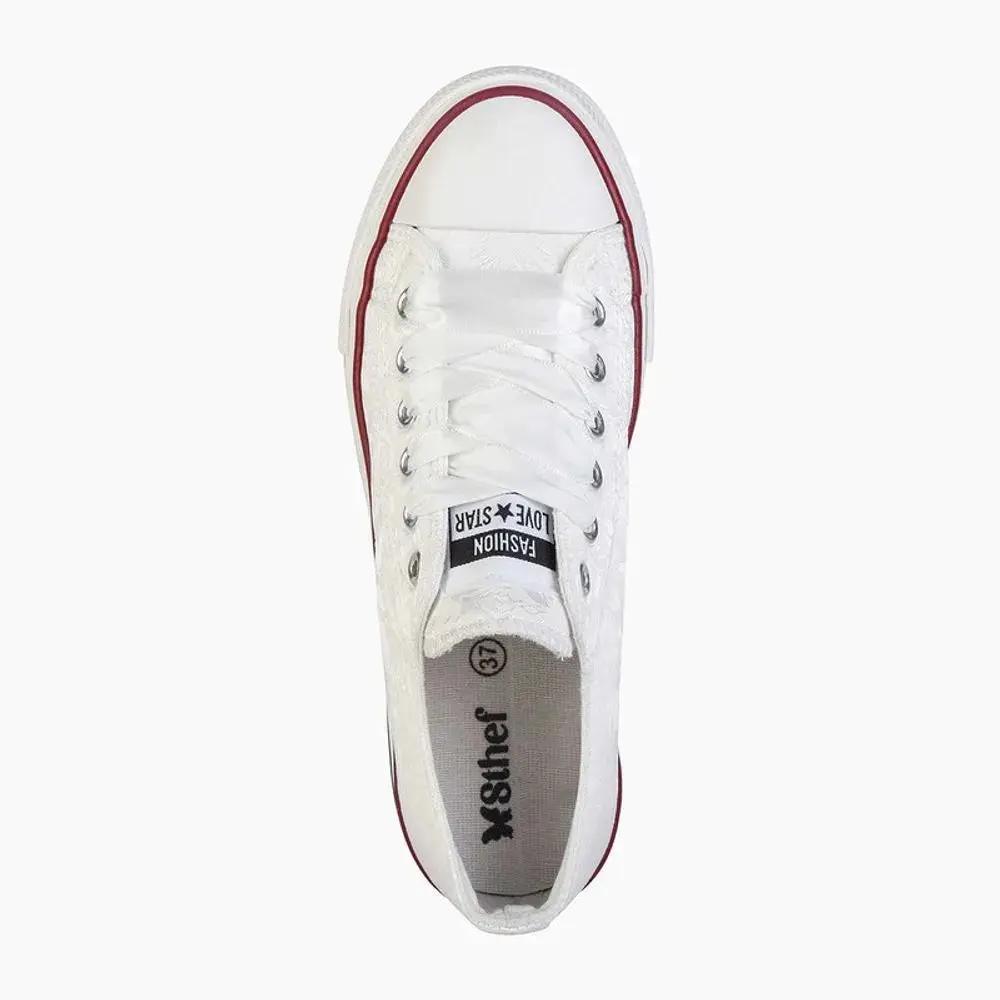 ZAPATILLA MUJER STHEF CASUAL BLANCO 8078 Sthef