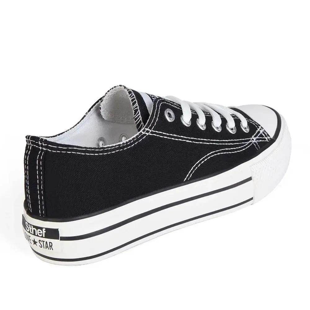 ZAPATILLA MUJER STHEF CASUAL NEGRO 8079 Sthef
