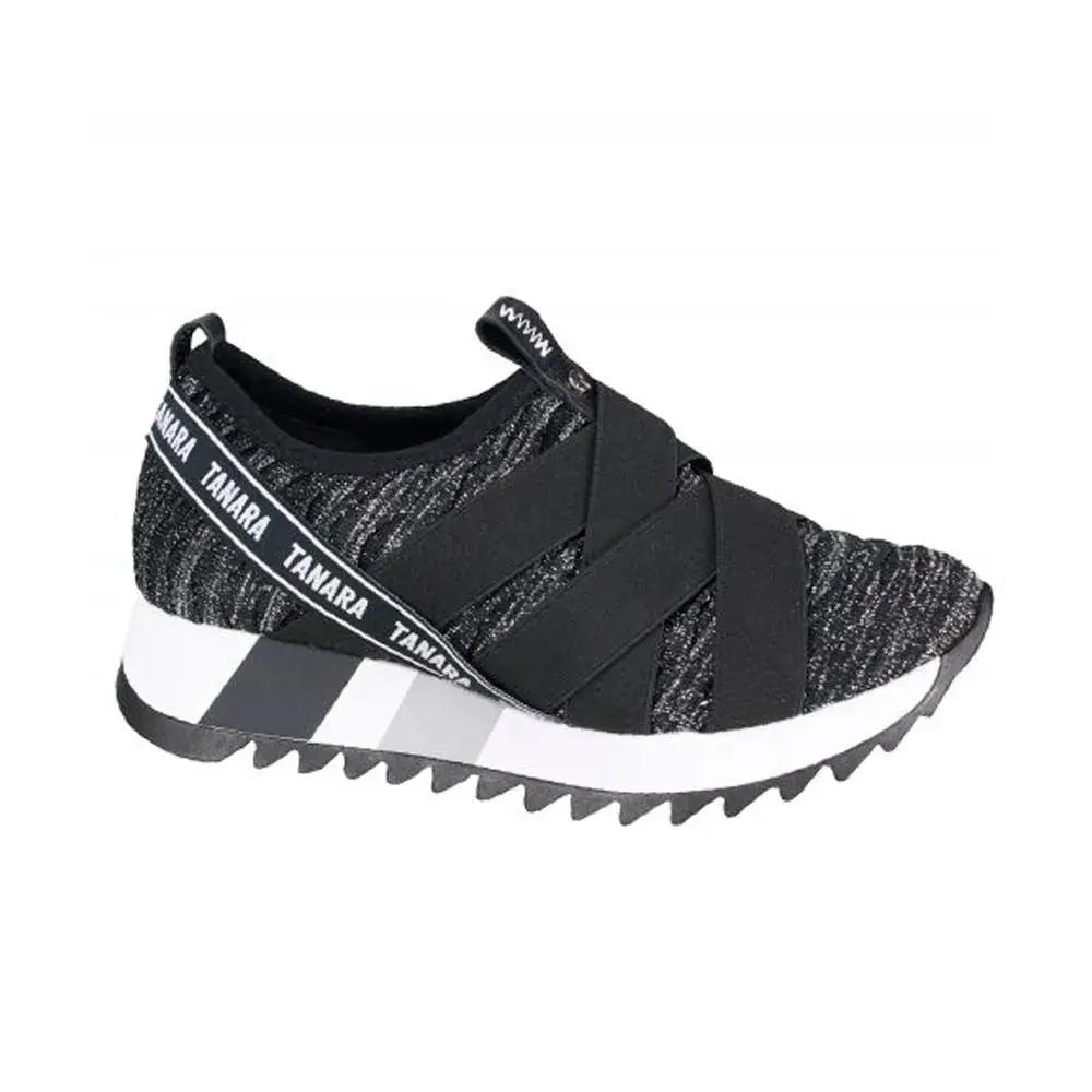 Zapatillas Mujer T4021 Preto Tanara