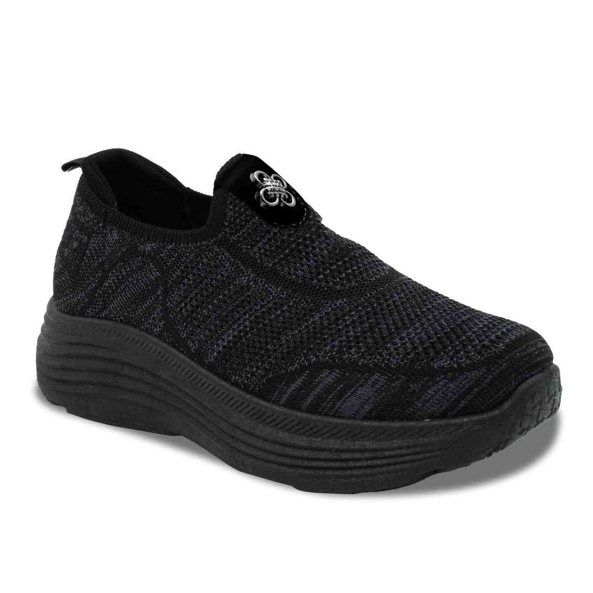 ZAPATILLA MUJER STHEF CASUAL NEGRO 8282