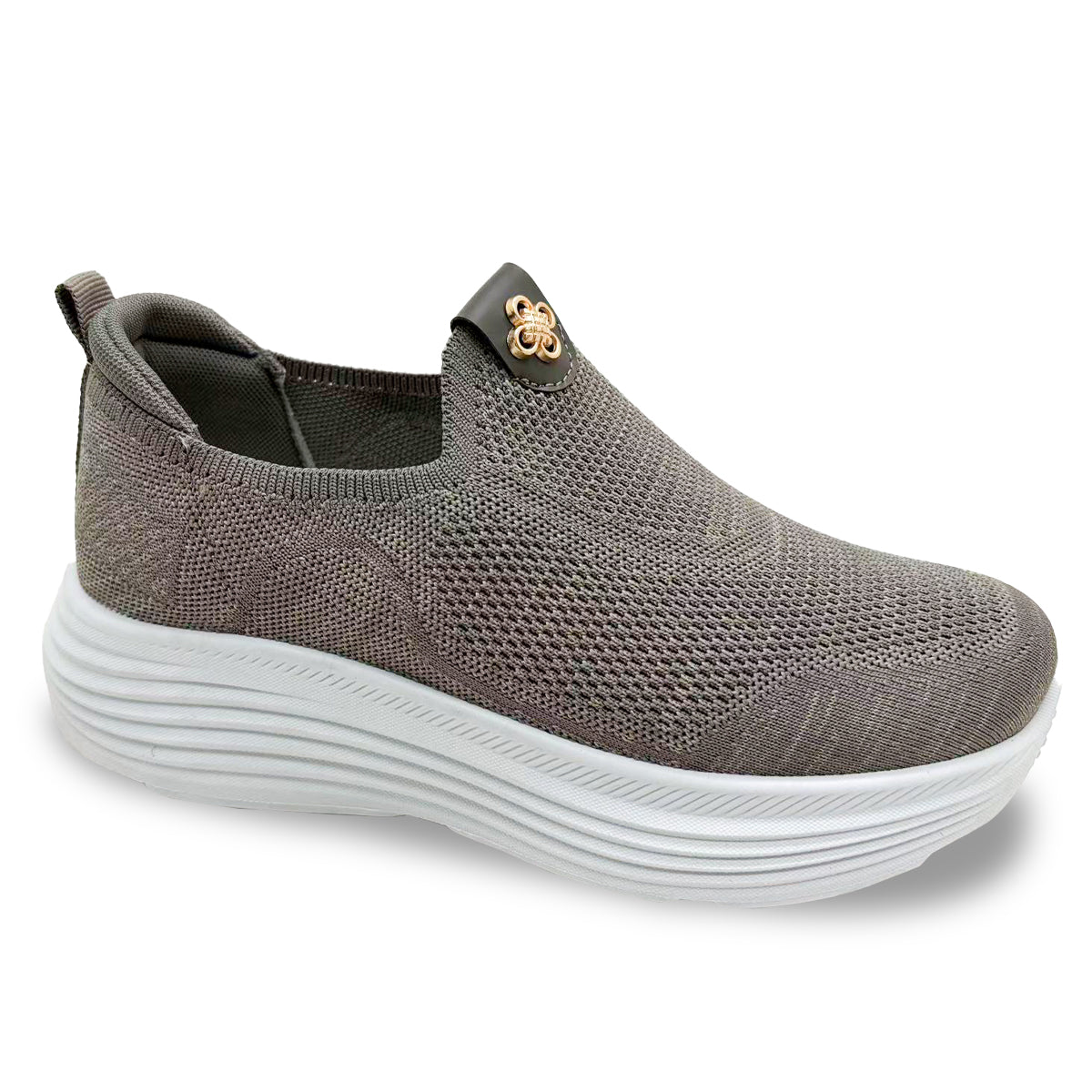 ZAPATILLA MUJER STHEF CASUAL KHAKI 8282