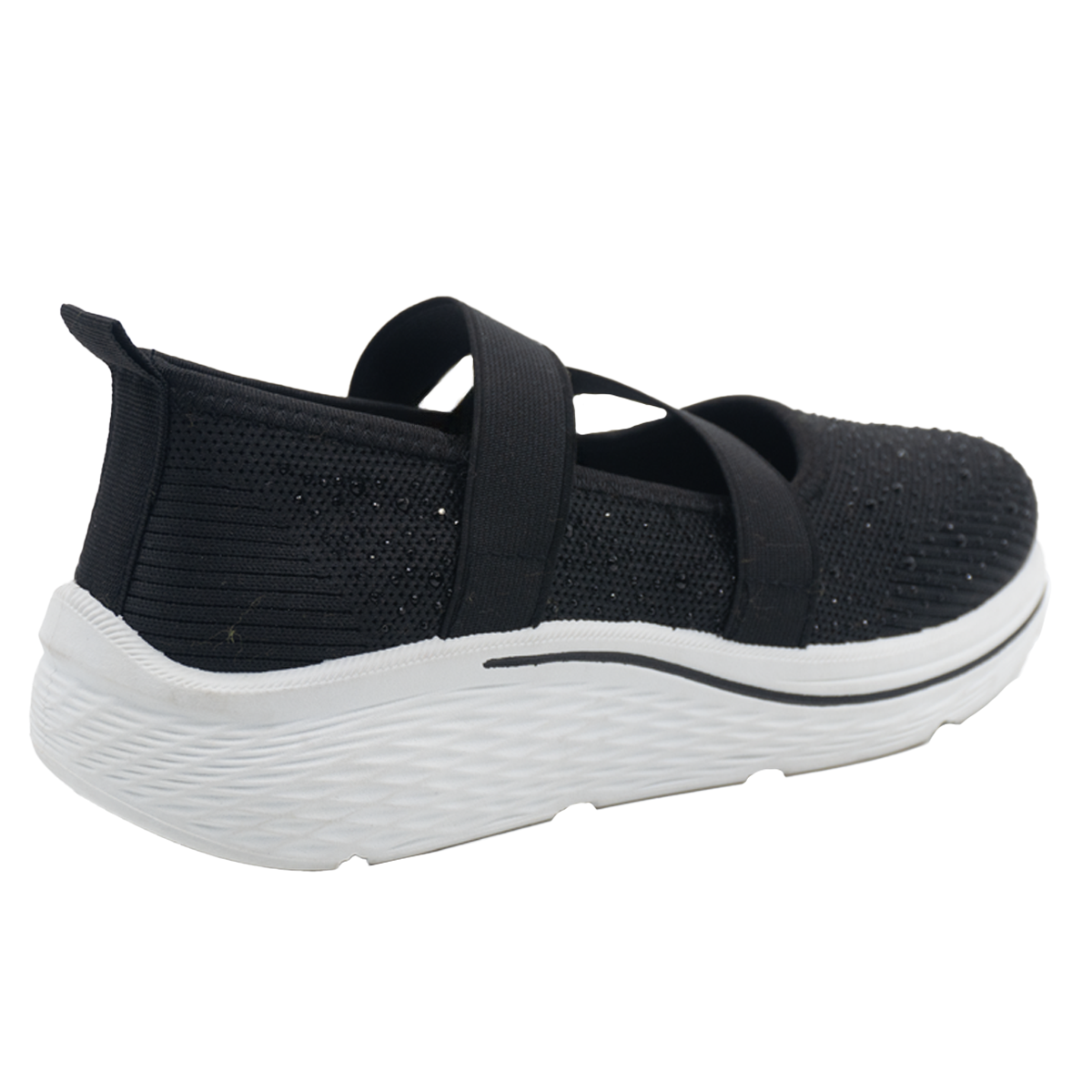 ZAPATILLA MUJER STHEF CASUAL NEGRO 8283