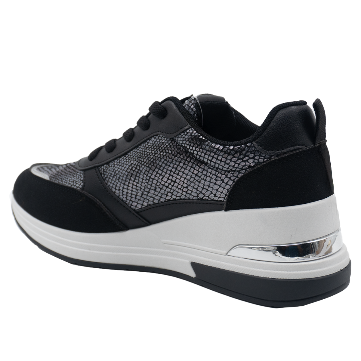 ZAPATILLA MUJER STHEF CASUAL NEGRO 8284