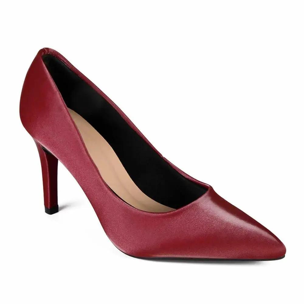 ZAPATO MUJER MIKAELA VESTIR BURGUNDY 13560-01 Mikaela