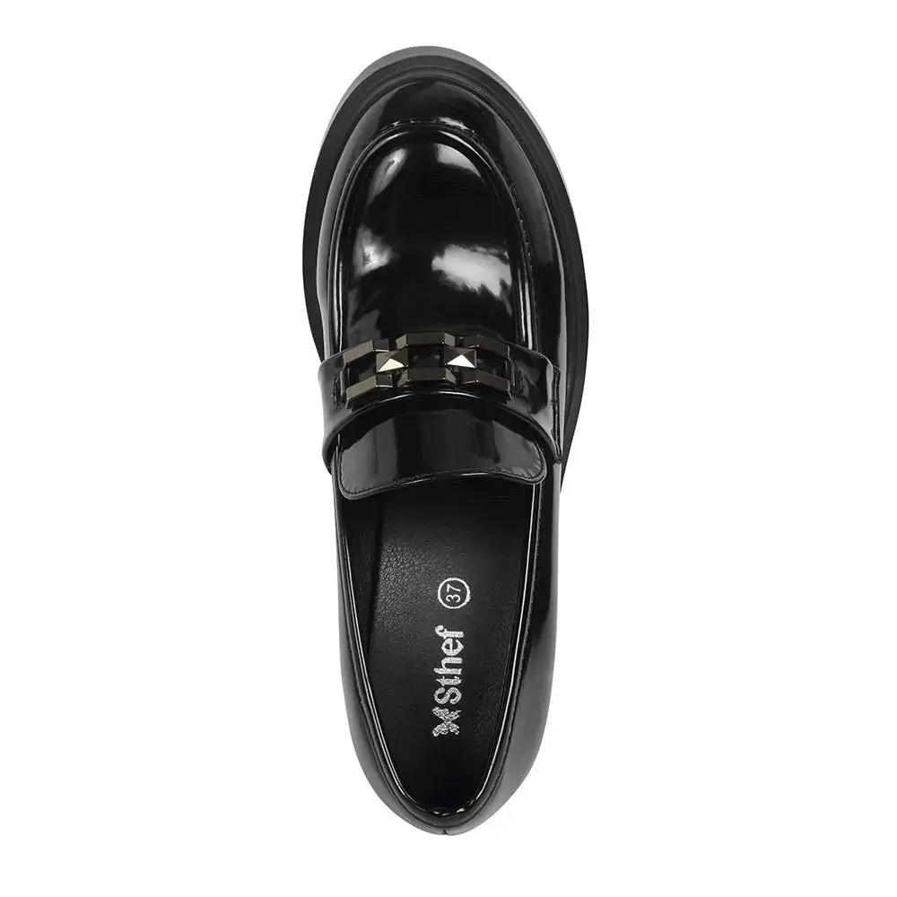 Mocasin Mujer 8105 Negro Sthef