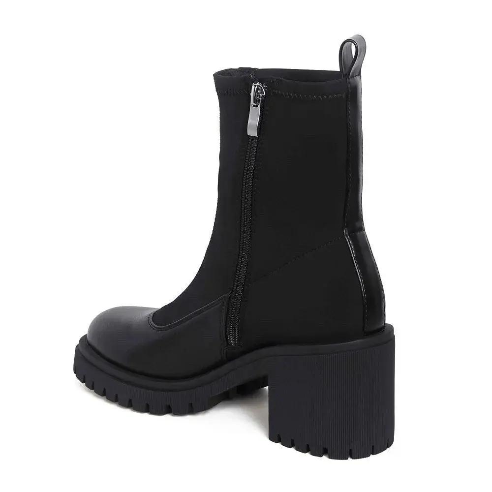 Botin Vestir Mujer 8111 Negro Sthef