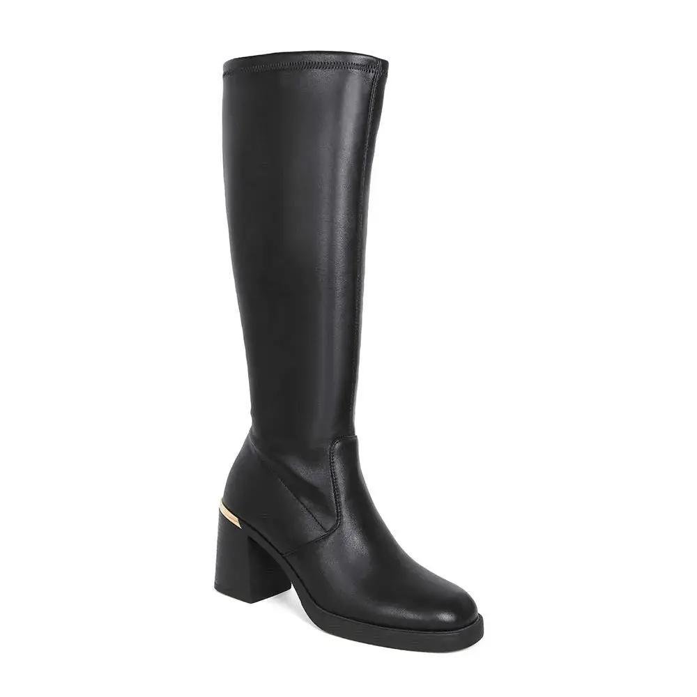 Bota Vestir Mujer 8112 Negro Sthef