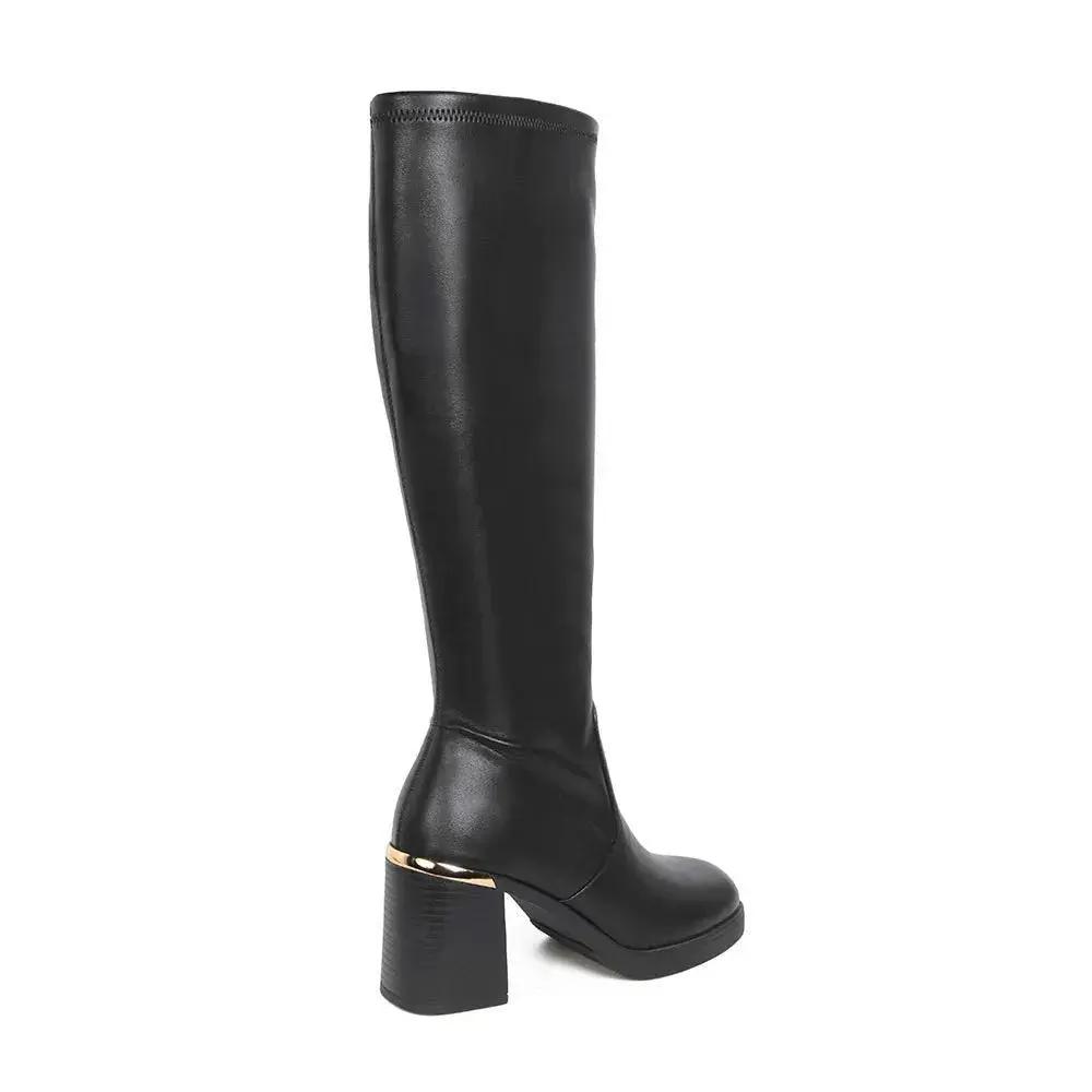 Bota Vestir Mujer 8112 Negro Sthef