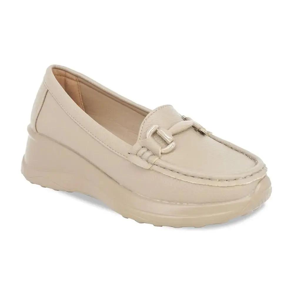 Mocasin Mujer 8121 Taupe Sthef