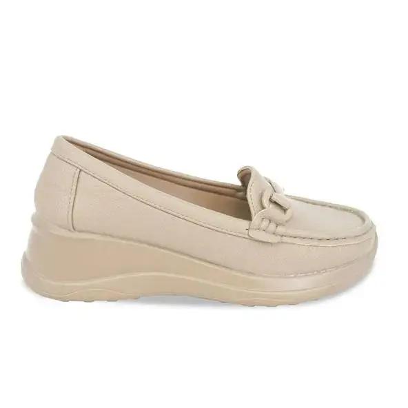 Mocasin Mujer 8121 Taupe Sthef